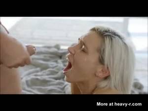 Blonde Cum Shower - Cum Shower For Blonde Babe