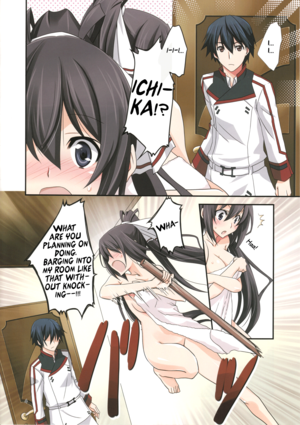 Infinite Stratos Porn - Burst Upï¼Infinite Stratos FAN BOOK - Page 4 - Comic Porn XXX