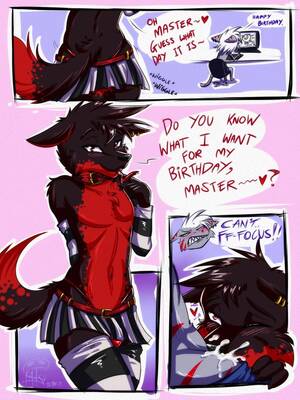 Girly Gay Furry Porn Comics - Rule 34 - anthro birthday blush canine collar comic crossdressing cum cum  in mouth cum inside feline fellatio fur furry furry only gay girly katsuke  male master oral oral sex panties pet