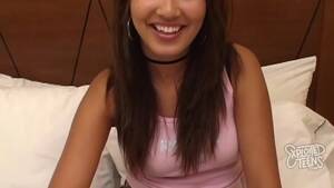 Cute Face Amateur Porn - Free Smiley amateur with cute face has her casting premiere Porn Video HD