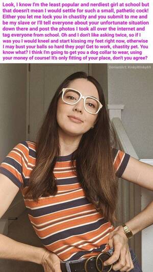 Nerd Porn Captions - Nerd Sister SPH Femdom Caption | Jane Douglas by KinkyWinky69 on DeviantArt