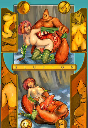 big toon monster porn - evil monster porn with big boobed babe doing anal