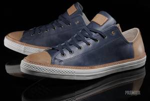 Converse Leather Porn - Converse Leather Navy Blue Tan | Dad 2 Your Swag | Pinterest