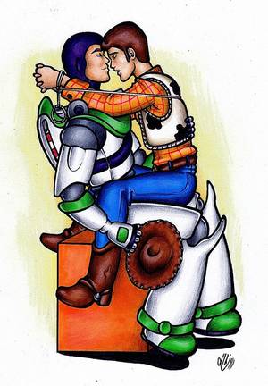 Disney Toy Story Gay Porn - Toy Story - Buzz Lightyear x Woody Pride