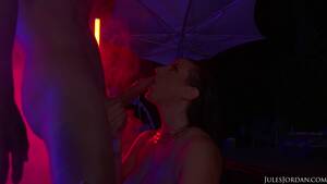 Neon Light Porn - Fucks under neon lights at night - HD Porn