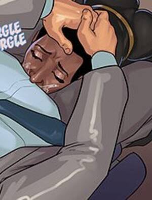 Ebony Drawing Porn - blowjob ebony art