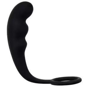 Hd Anal Toy - Black Erection Ring With Anal Stimulator Mountain Range Anal Plug G-spot  Vaginal Vibrator Clit Butt Plug Ass Porn Sex Toys Female Adult Vibrator Toy  Toy Female Sex Masturbator Toytoyou - Semen Lock