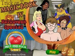 hentai fuck games magic book - Magic Book 4: Halloween Special - mÃ¡gico juego porno