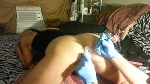 Hd Tattoo Butthole - Butthole Tattoo - Lydia Getting Butthole Tattooed