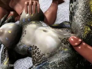 Female Argonian Porn - Female Argonian has orgy with 2 boys (SOUND) - You Teen Porn