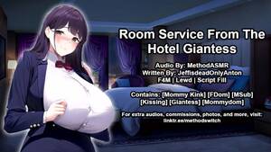 Anime Porn Room Service - Room Service from the Hotel Giantess (Erotic Mommy Audio) - Pornhub.com