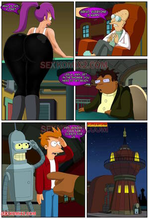 futurama cartoon porn anal - Futurama: Interplanetary sex [Sexkomix2] - Porn Cartoon Comics