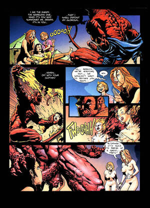 cartoon monster sex slave - Sex slave comics. She is fucking a giant monster.