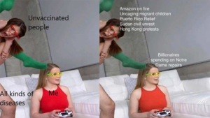 Gamer Girl Porn Captions - Oblivious Woman In Glasses Playing Video Games | Know Your Meme