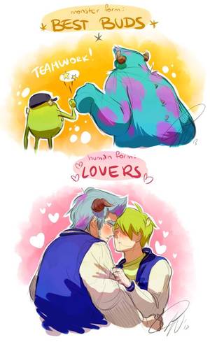 Monster Inc.porn Mike Sully Gay - F**K LOGIC by LillayFran