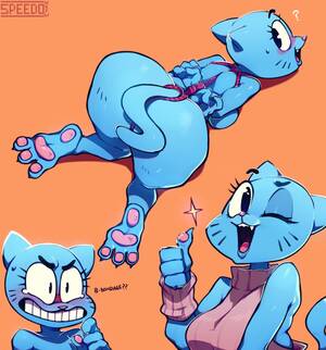 Cartoon Network Porn Bondage - Rule 34 - 2021 anthro arms tied ass ass up blue body blush bondage bound cartoon  network clenched teeth clothed clothing dialogue domestic cat feet felid  feline felis female gesture hands behind