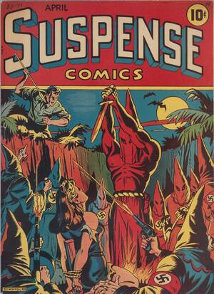 Nazi Torture Porn Cartoons - Suspense Comnics: An Infamous Nazi Torture Bondage Comic Book (1944) -  Flashbak