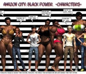 3d Amazon Femdom Porn - Amazon City - Black Power | Erofus - Sex and Porn Comics