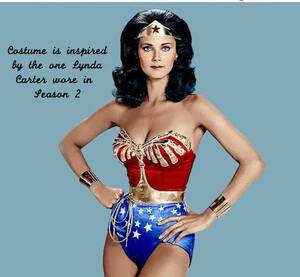Lynda Carter Wonder Woman Porn - Lynda Carter Costume - Etsy UK