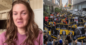 Drew Barrymore Flashing Tits - You Are So Disappointing': Drew Barrymore Trashed Over Video Explaining Her  Decision to Cross the WGA Picket Line