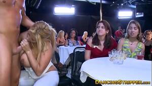 cock sucking in clubs - Slutty club goers take turn sucking cock - XNXX.COM