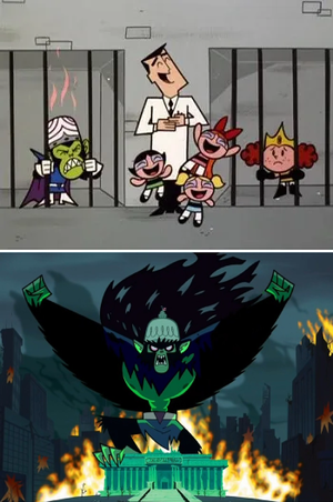 cartoon porn heroes versus villains - Not-So-Harmless Villain - TV Tropes