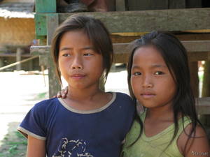 Asian Village Porn - ... Asia loas village sisters Pakbeng, South East Asia, Laos, ...