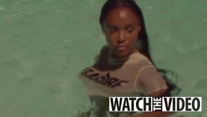 big wet tits music video - Janelle Monae fans go wild as she shows off her bare boobs in soaking wet  white crop top in NSFW video for new song | The US Sun