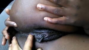 ebony big pussy lips fucking - Ebony with Long Pussy Lips | xHamster