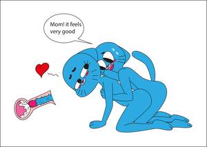 Amazing World Gumball Fucks Mother - Hentai Picture: Gumball Watterson creampies his mom. Extremely horny Gumball  Watterson sporting a hot pair of hold-up stockings gets a thorough fuck and  ...