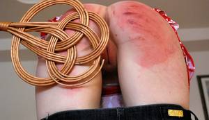 monica spanking bun beating fun - small tits spanked, severe spanking bruises