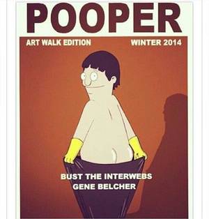 Jean Bobs Burgers Porn - Gene Belcher- oh my gosh.though honestly I'd rather see this than Kim K's  desperation.