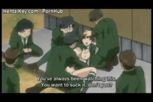 anime girl gangbang - Gangbang in Uniform - CartoonPorn.com