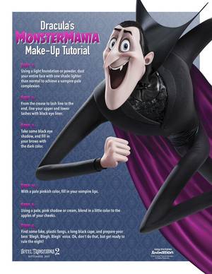 Mummy Hotel Transylvania 2 Porn - Grow out your fangs and check out this make-up tutorial for transforming  yourself into Â· Hotel Transylvania BirthdayHotel Transylvania 2Theme ...