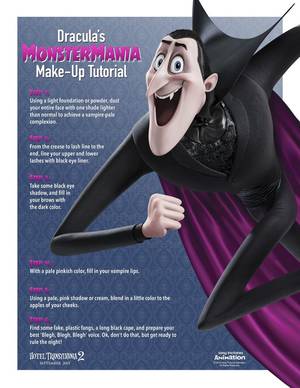 Mummy Hotel Transylvania 2 Porn - Grow out your fangs and check out this make-up tutorial for transforming  yourself into Â· Hotel Transylvania BirthdayHotel Transylvania 2Theme ...