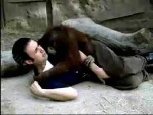 Girl Fucks Chimpanzee - indian big bally nude aunty
