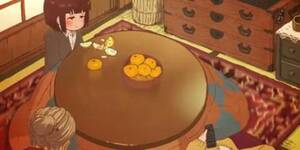 anime lesbians masterbating - Two Lesbian Anime Girls Rub each other under Table - Tnaflix.com