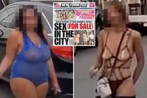 Hooker Sex Nude - Video shows street walkers in the open in Brooklyn