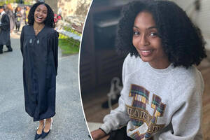 Blackish Yara Shahidi Porn - Yara Shahidi graduates from Harvard University