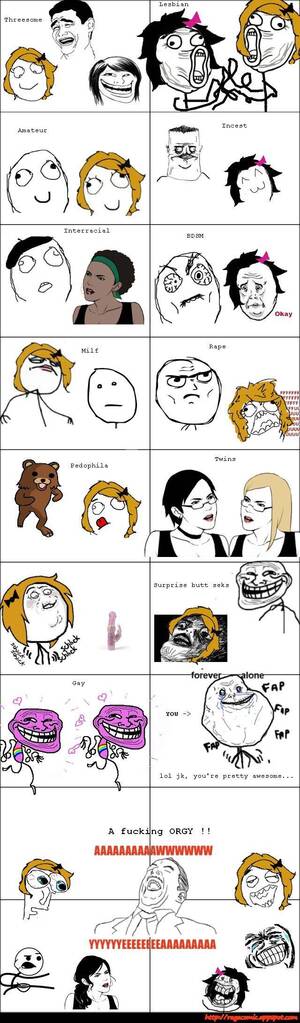 Derp Porn Comics - I found a comic I made 10 years ago. Here is Meme Porn :  r/fffffffuuuuuuuuuuuu