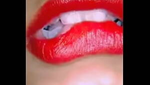 lipstick big cock - red lipstick desi bhabhi' Search - XNXX.COM