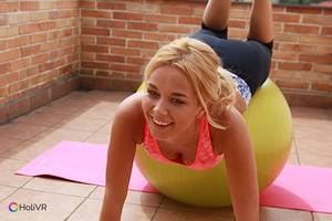 is this a dream or reality - Pilates For Sex HoliVR Nicky Dream vr porn video vrporn.com virtual reality  ...