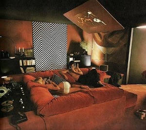 Black 70s Porn Couch - 70's porn lounge couch ...