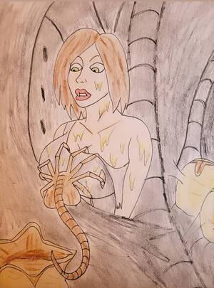 Marine Alien Xenomorph Facehugger Porn - Facehugger attack! by Strovakhin822 on DeviantArt