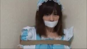Asian Maid Tied Up Porn - Asian maid cosplayer is bound and gagged - Cosplay Porn Tube