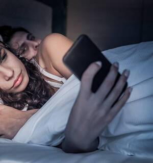 husband sleeping - Wife's shock discovery: 'I saw my husband in gay porn' - NZ Herald