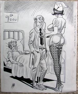 Bill Ward Sex - Bill Ward-Hat's better Comic Art