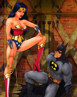 Batman And Wonder Woman Having Sex - Wonder Woman has bondage sex with Batman Porn Pictures, XXX Photos, Sex  Images #2855952 - PICTOA