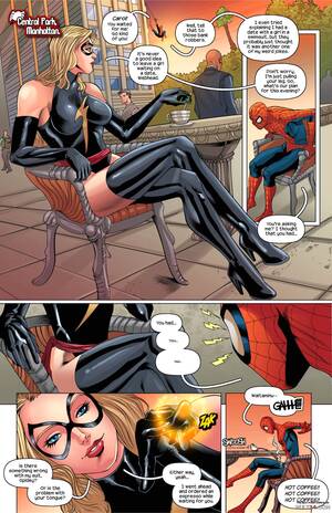Marvel Comic Book Porn - The Amazing Spiderman & Ms. Marvel porn comic - the best cartoon porn comics,  Rule 34 | MULT34