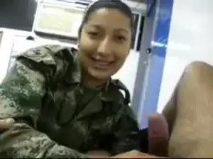 Mexican Army Girl Porn - Real Latin Female SOLDIER MILITARY suck a cock | xHamster
